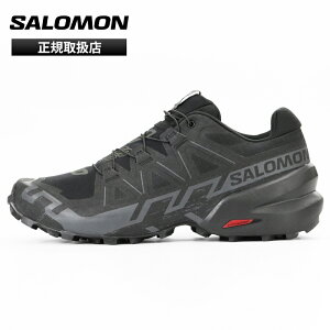 �T������ SALOMON �X�j�[�J�[ �����Y �X�s�[�h�N���X SPEEDCROSS 6 �g���C�������j���O�V���[�Y �W���M���O �g������ �����j���O �A�E�g�h�A �u���b�N �C 2026�N�H�~ �V�� L41737900 | �u�����h [���K��