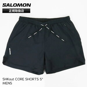 �T������ SALOMON �V���[�g�p���c �����Y SHKout CORE SHORTS 5�C���` �C���i�[�u���[�t�t�� �V���[�c �X�g���b�` �����j���O�E�F�A 2026�N�t�ĐV�� 2026SS S/M/L �f�B�[�v�u���b�N LC2450400 | �u�����h [��