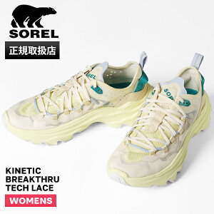 \ SOREL Xj[J[ fB[X LleBbNuCNX[ ebN[X KINETIC BREAKTHRU TECH LACE C NL4691 713 ENDIVE/BLEACHED-CERAMIC | uh [K戵X]y|Cg10{z