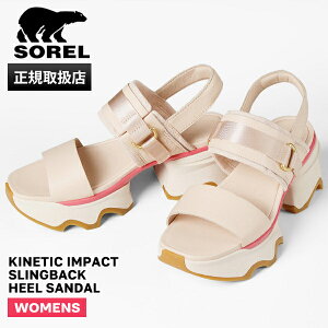 �\���� SOREL �T���_�� ���f�B�[�X �L�l�e�B�b�N�C���p�N�g �X�����O�o�b�N �q�[���T���_�� KINETIC IMPACT SLINGBACK HEEL SANDAL �C NL4951 697 Pearlescent Coral Blossom | �u�����h [���K�戵�X]�y�|�C���g10�{�z