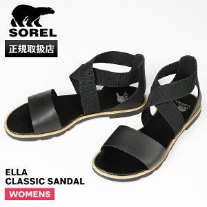 �s�ő�52�{�t�\���� SOREL �T���_�� ���f�B�[�X �G�� �N���V�b�N�T���_�� ELLA CLASSIC SANDAL �t���b�g �u���b�N �C NL5076 010 Black Black | �u�����h [���K�戵�X]�y�|�C���g10�{�z