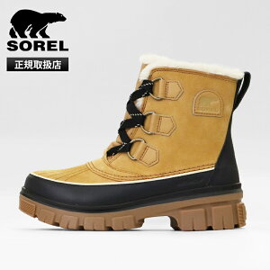 �\���� SOREL �u�[�c ���f�B�[�X �e�B�{��5 �E�H�[�^�[�v���[�t TIVOLI V WP �J���[ �u���b�N �C �h�� 2025AW NL5113 373 Curry Black | �u�����h [���K�戵�X]�y�|�C���g10�{�z