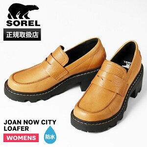 �\���� SOREL ���[�t�@�[ ���f�B�[�X �W���A���i�E�V�e�B�[ JOAN NOW CITY LOAFER �C �h�� NL5126 709 Canyon Gold Black | �u�����h [���K�戵�X]�y�|�C���g2�{�z