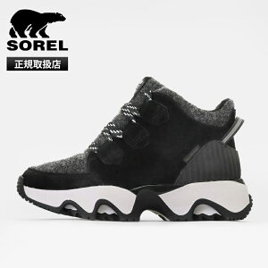 �\���� SOREL �u�[�c ���f�B�[�X �X�j�[�J�[�u�[�c �L�l�e�B�b�N�C���p�N�g �J���u�[�v���X KINETIC IMPACT CARIBOU PLUS WP �u���b�N �V�[�\���g �C �h�� 2025AW NL5128 010 Black Sea Salt | �u�����h [���K�戵