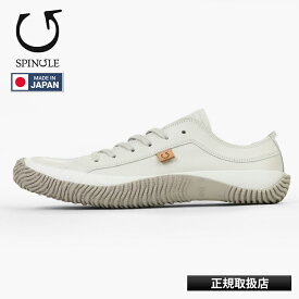 スピングル SPINGLE スニーカー メンズ カンガルーレザー 日本製 靴 シューズ アイボリー SP-110 03 Ivory | ブランド [正規取扱店]