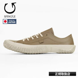 スピングル SPINGLE スニーカー メンズ カンガルーレザー 日本製 靴 シューズ オリーブ グレー SP-110 221 Olive Gray | ブランド [正規取扱店]