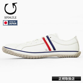 スピングル SPINGLE スニーカー メンズ サイドライン 日本製 靴 シューズ ホワイト トリコロール SP-168 180 Tricolor | ブランド [正規取扱店]