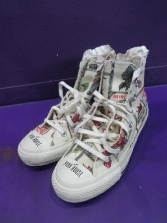 楽天市場】【中古】未使用品/PINK HOUSE/CONVERSE X 