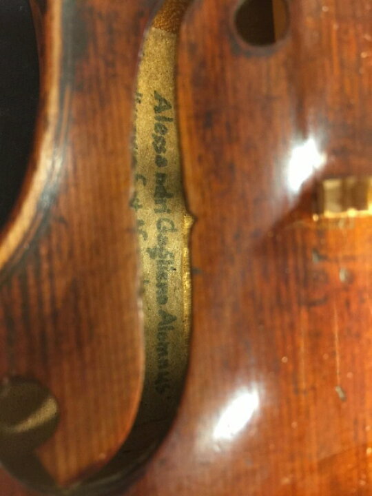 楽天市場】Alessandro Gagliano ラベル ガリアーノ・バイオリン 