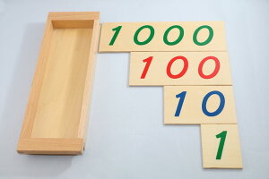 eb\[@\i@̐@J[h@ؐAؔ@@Montessori Introduction to Decimal Symbol