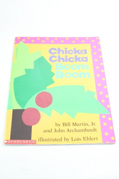 Chicka Chicka Boom Boom  【古本】【英語】ペーパーカバー　Bill Martin, Jr and John Archambault