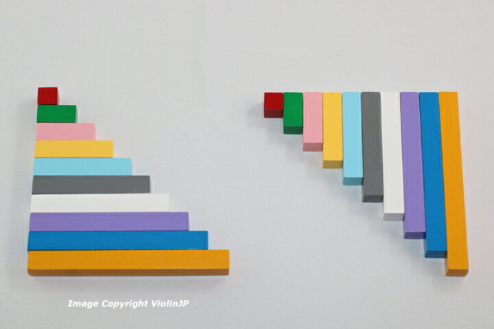 楽天市場】【プレミアム・ライン】モンテッソーリ カラーカウントバー 