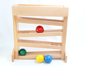 モンテッソーリ　木製ボール・トラッカー Montessori Ball Tracker 知育玩具