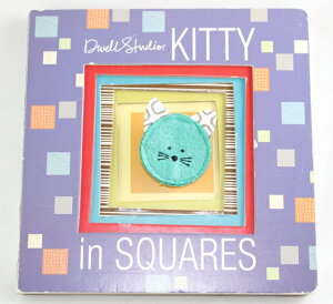 Kitty in Squares 【古本】【英語】ボードブック Dwell Studio