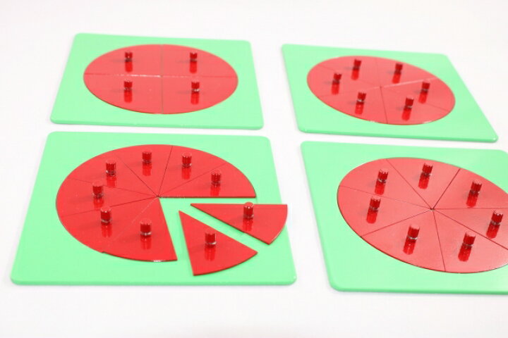 楽天市場】モンテッソーリ 分割円形セット ♪メタルのみ♪ Montessori 