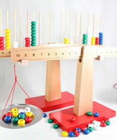 モンテッソーリ　はかり　天秤　2種セット　Montessori Balance Scale Counting　知育玩具