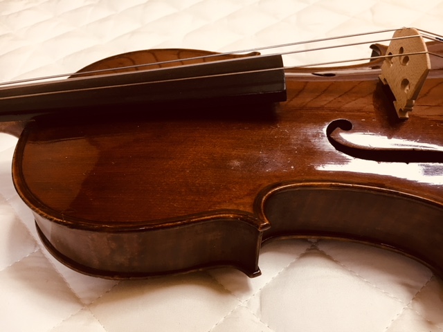 ♪ドイツ製♪ ちょっと古いドイツの工房製ヴァイオリン　ストラド・モデル　バイオリン | バイオリンJP