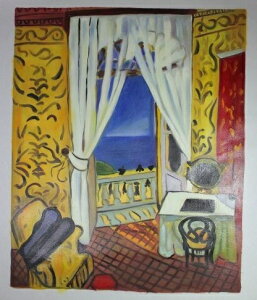���ʁ@�w Interior with a Violincase �x �A�����E�}�e�B�X�@Henri Matisse