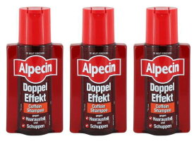 アルペシン ダブルエフェクト カフェイン シャンプー 200ml [ヤマト便] ×3本 Alpecin Double-Effect Caffeine Shampoo 200ml