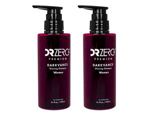 hN^[[ _[N@XEO[COVv[(p)300ml ×2{ (DRZERO)Darkvance Glowing Shampoo Women
