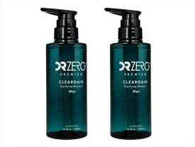 ドクターゼロ クリアゲイン・クラリファイングシャンプー(男性用)300ml ×2本 (DRZERO)Cleargain Clarifying Shampoo Men 300ml