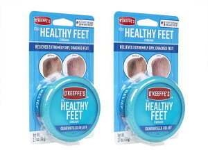 IL[tX forHealthyFeettbgN[76g 2{ O'Keeffe's (Okeefees) HealthyFeet Made in USAl