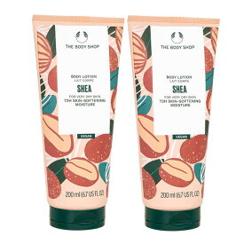 ザ・ボディショップ シアボディローション200ml 2本 (TheBodyShop) Shea Body Lotion