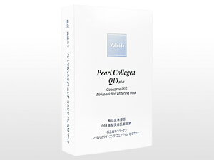 PCh[ ɕi^R[QVzCgjOCoQ10}XN 2/12@Yukeido Pearl Collagen Q10 plus Wrinkle-solution Whitening Mask