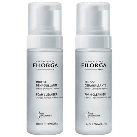フィロルガ フォームクレンザー150ml ×2本 (Filorga) Foam Cleanser Make-Up Remover 150ml