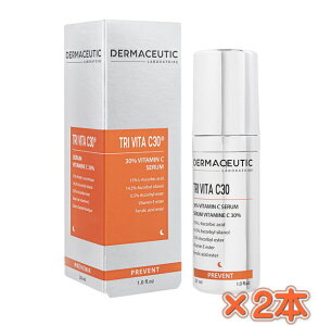 _[}V[eBbNgr^C30_30ml ×2{@(Dermaceutic)Tri Vita C30 pbP[WύXȂA摜ւ