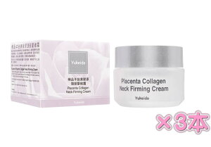 PCh[ vZ^R[QlbNt@[~ON[50g[}g] 3{ Yukeido Placenta Collagen Neck Firming CreampbP[WύX̂߁A摜ւ