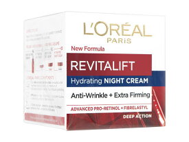 ロレアル パリ リバイタリフトハイドレーティングナイトクリーム50ml (L'OREAL) Revitalift Hydrating Night Cream ※使用期限：2024年8月