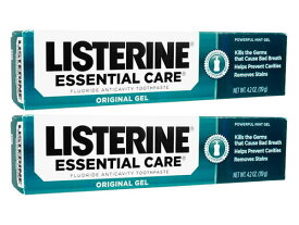 ジョンソン・エンド・ジョンソン リステリンエッセンシャルケア(オリジナルジェル)119g 2箱 Listerine Essential Care (Original Gel)