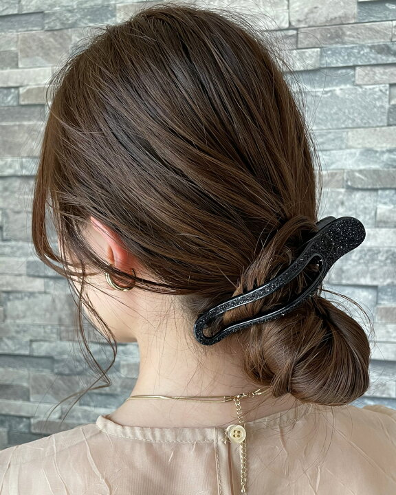 受注生産品】 バンスクリップ ヘアクリップ レディース 大きめ ビッグ ヘアアクセサリー 髪留め まとめ髪 スクエア くり抜き 大人 シンプル ベージュ カーキ オンブレブラウン 選べる2タイプ バンスクリップ ヘアクリップ レディース ヘアアクセサリー パール 3連 サークル クリアベージュ 大人 上品 エレガント きれいめ シンプル フェミニン