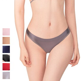 極浅 Tバックパンティ サテン セクシー マイクロ ビキニ スキャンティ レディースショーツ パンティ しっとり 柔らか スーパーローライズ 股浅 光沢 艶感 レディース ビキニ【7色】【 KT】