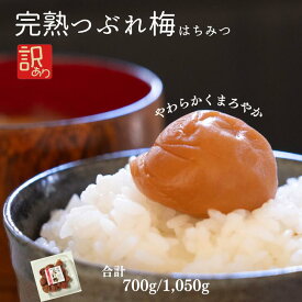 訳あり 梅干し つぶれ梅 はちみつ梅 2パック 3パック セット 送料無料 紀州 350g 和歌山 梅樹園 完熟梅干し はちみつ つぶれ 大粒 おにぎり 用 梅干 お茶漬け 備蓄米 肉厚 やわらか 家庭用