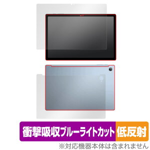 Blackview Tab 15 �\�� �w�� �t�B���� OverLay Absorber �ᔽ�� �u���b�N�r���[ �^�u���b�g �\�ʁE�w�ʃZ�b�g �Ռ��z�� ���˖h�~ �R��