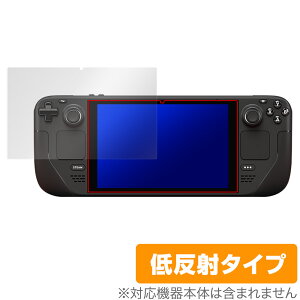 Steam Deck OLED Steam Deck 保護 フィルム OverLay Plus スチームデック 携帯型ゲーミングPC用保護フィルム アンチグレア 低反射