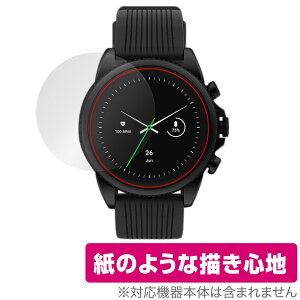 RAZER X FOSSIL GEN 6 SMARTWATCH �ی� �t�B���� OverLay Paper ���C�U�[ X �t�H�b�V�� ���������� �t�B���� ���̂悤�ȕ`���S�n