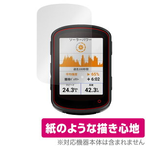 GARMIN Edge 540 Solar / 540 GPS�T�C�N���R���s���[�^�[ �p �ی� �t�B���� OverLay Paper ���������� �t�B���� ���̂悤�ȕ`���S�n