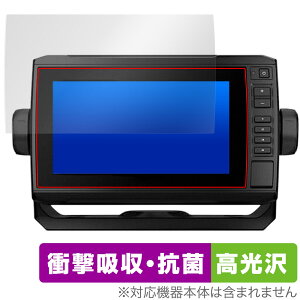 GARMIN ECHOMAP UHD 72sv �ی� �t�B���� OverLay Absorber ������ �K�[�~�� �G�R�[�}�b�v �Ռ��z�� ������ �R��