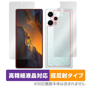 Xiaomi POCO F5 �\�� �w�� �t�B���� OverLay Plus Lite �V���I�~�[ �X�}�z �|�R �\�ʁE�w�ʃZ�b�g �����׉t���Ή� �A���`�O���A ���˖h�~