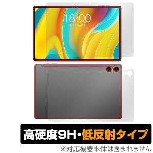 Teclast T50 Pro �\�� �w�� �t�B���� OverLay 9H Plus for �e�N���X�g T50 �v�� �^�u���b�g �\�ʁE�w�ʃZ�b�g 9H ���d�x ���˖h�~