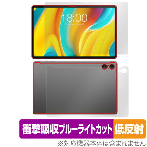 Teclast T50 Pro �\�� �w�� �t�B���� OverLay Absorber �ᔽ�� for �e�N���X�g T50 �v�� �^�u���b�g �\�ʁE�w�ʃZ�b�g �Ռ��z�� �R��