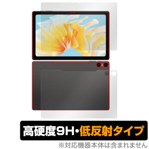 Teclast T40 Air �\�� �w�� �t�B���� OverLay 9H Plus �e�N���X�g �^�u���b�g�p�ی�t�B���� �\�ʁE�w�ʃZ�b�g 9H ���d�x ���˖h�~