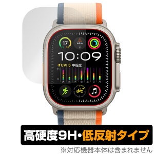 Apple Watch Ultra 2 (49mm) یtB OverLay 9H Plus AbvEHb`ptB X}[gEHb` dx A`OA ᔽ