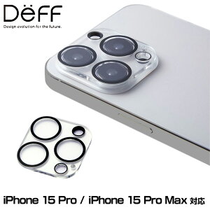 iPhone15 Pro iPhone15 Pro Max �J���������Y�J�o�[ Deff CLEAR CAMERA LENS COVER �A�C�t�H�[�� 15 �v�� �A�C�t�H�[�� 15 �v���}�b�N�X