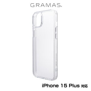 iPhone 15 Plus �w�ʃJ�o�[�^�C�v �V�F���^�P�[�X GRAMAS COLORS Glassty �K���X�n�C�u���b�h�P�[�X �A�C�t�H�[�� 15 �v���X ���C�����X�[�d��