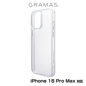iPhone15 Pro Max �w�ʃJ�o�[�^�C�v �V�F���^�P�[�X GRAMAS COLORS Glassty �K���X�n�C�u���b�h�P�[�X �A�C�t�H�[�� 15 �v�� �}�b�N�X ���C�����X�[�d��