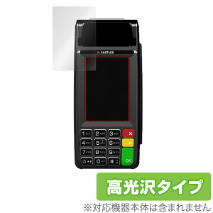 �}���`���ϒ[�� CASTLES VEGA3000 Mobile2 V3M2 �ی� �t�B���� OverLay Brilliant ���ϒ[���p�ی�t�B���� �t���ی� �w��h�~ ������